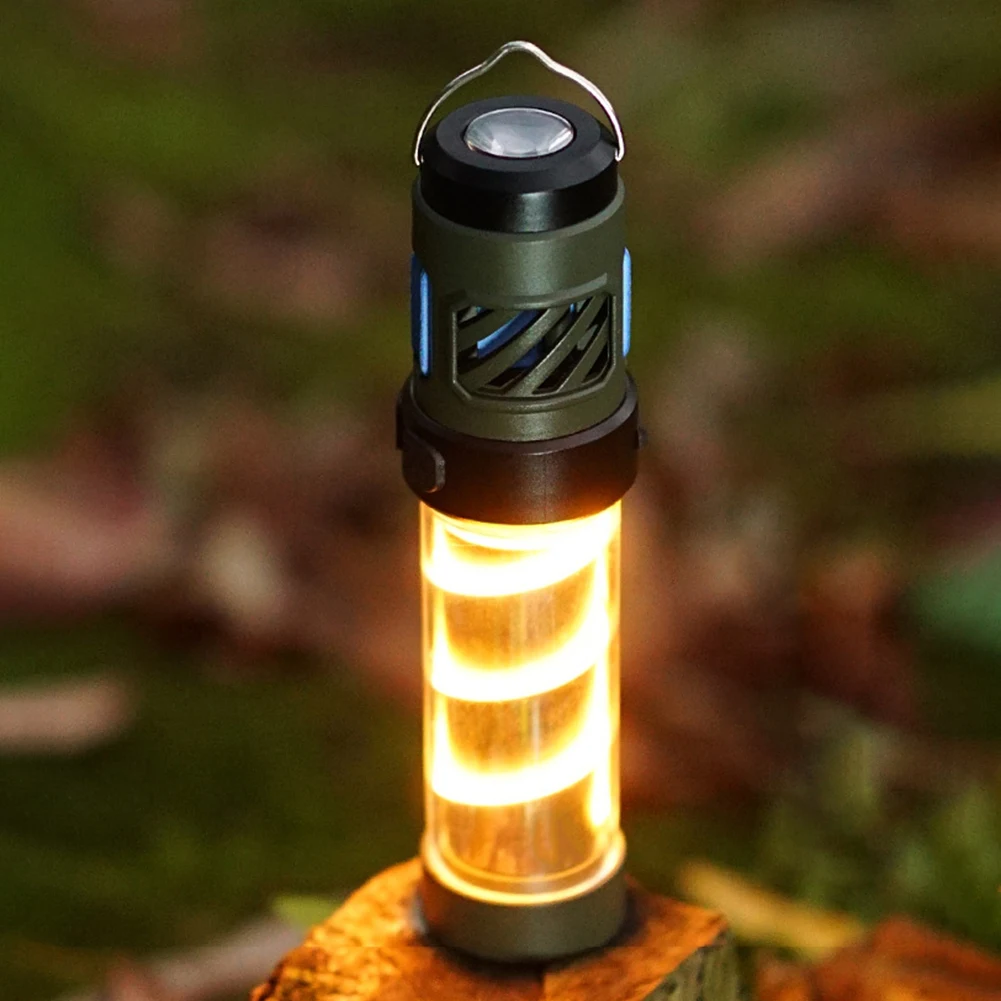 Mosquito Repellent Flashlight USB Rechargeable Portable Mosquito Repellent Wireless Mosquito Repeller for Camping Hiking Fishing
