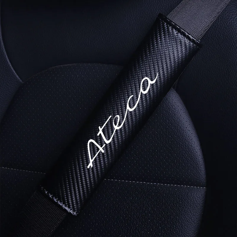 Car Safety Belt Cover Shoulder Pad For seat Ateca Born Formentor Toledo R leon ibiza Alhambra Exeo Altea Arona Car Accessories