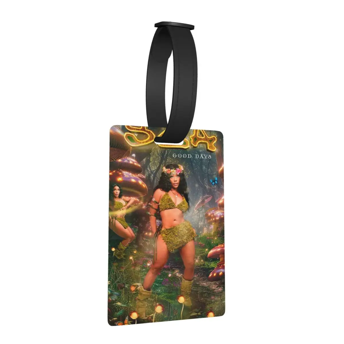 

SZA Song Singer Luggage Tags Suitcase Accessories Travel Fashion Baggage Boarding Tag Label Holder ID Name Address