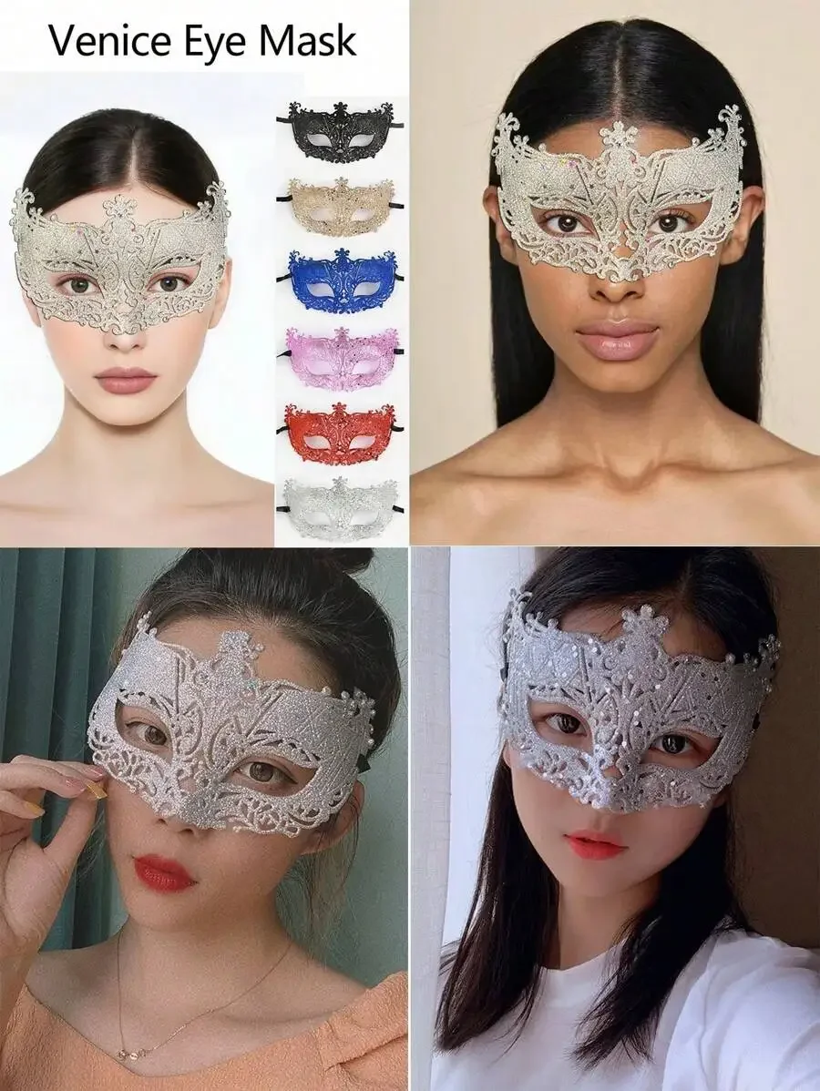 

Venetian Lace Masquerade Eye Mask For Party Ball Costume