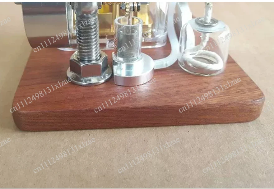 Power Music Box Sterling Engine Model Educational Physics Toy