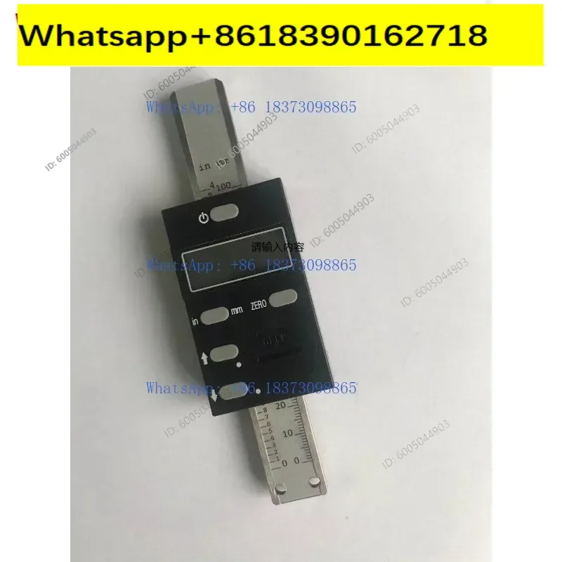 Vertical digital height ruler for drilling and milling machines, positioning 0-100-150-200