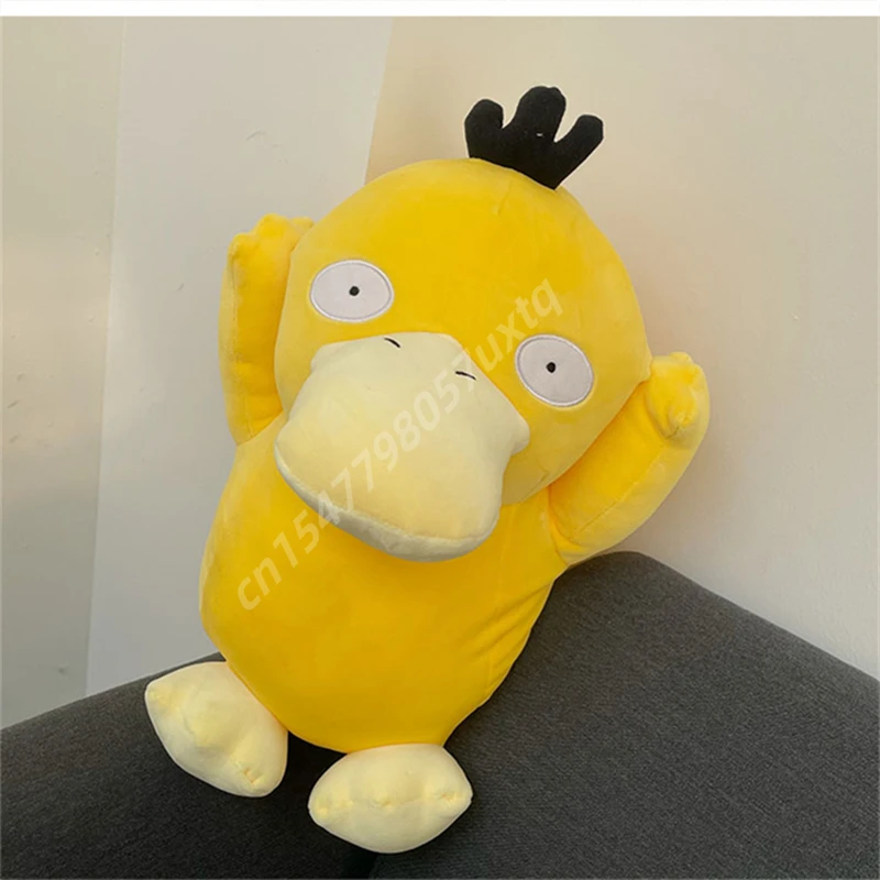 40cm Lovely Psyduck Plush Toy Cartoon Stuffed Anime Pokemon Psyduck Yellow Duck Doll Soft Cuddly Plushies Xmas Gifts