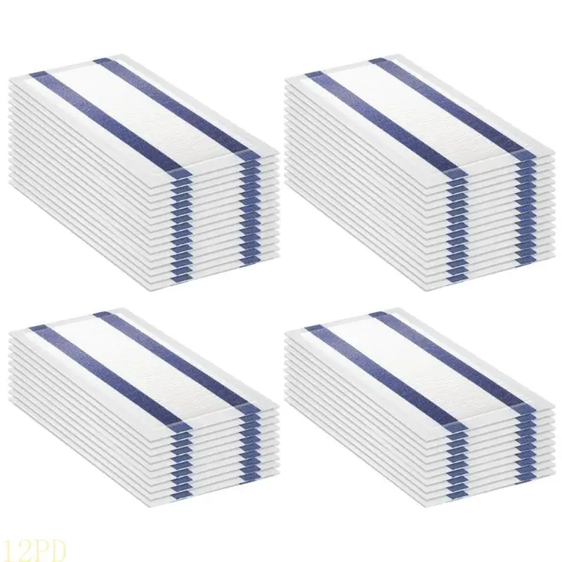 

12PD 50 шт. хлопчатобумажная пряжа, одноразовые подушечки для швабры, сменные тряпки для мытья полов, обеспечивающие мощное и