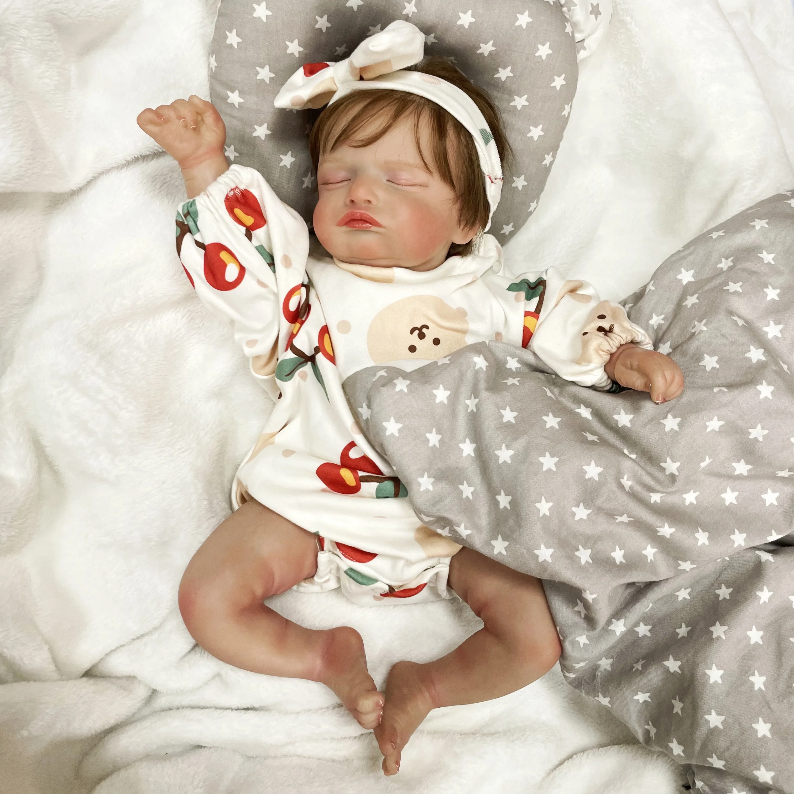 Cokela-Poupées réalistes en silicone pour tout-petit, tout le corps, bébé Reborn, garçons et filles, 19 po, 48cm