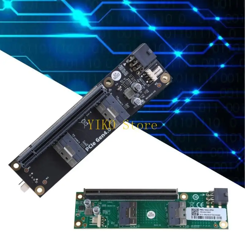 K32C Efficient Data Transfer PCIe4.0 to SFF-8654 Conversion Board Accelerate Speed