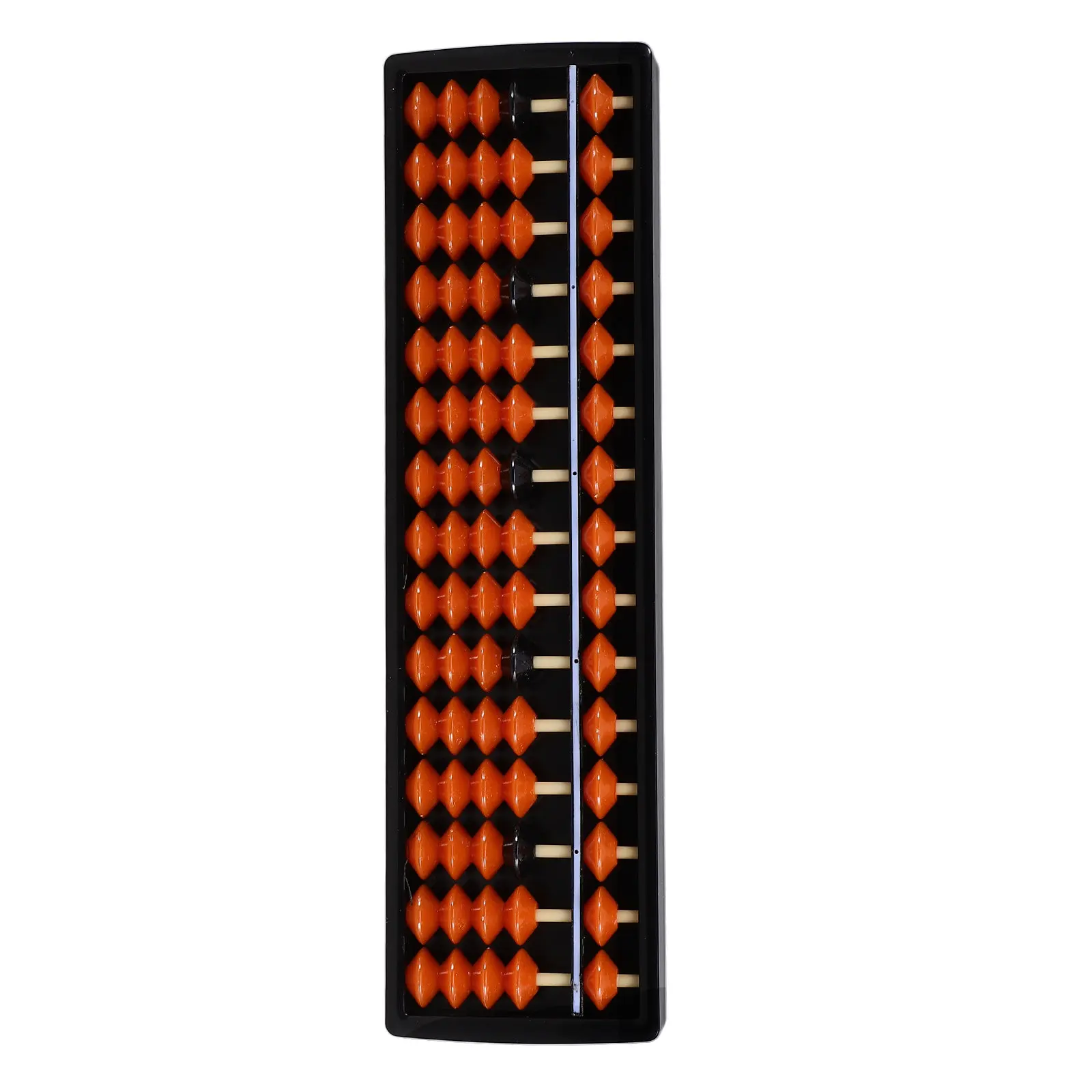 Professional Chinese Style Abacus 15 Beads Vintage Design Portable Arithmetic Counting Tool for Students School Home