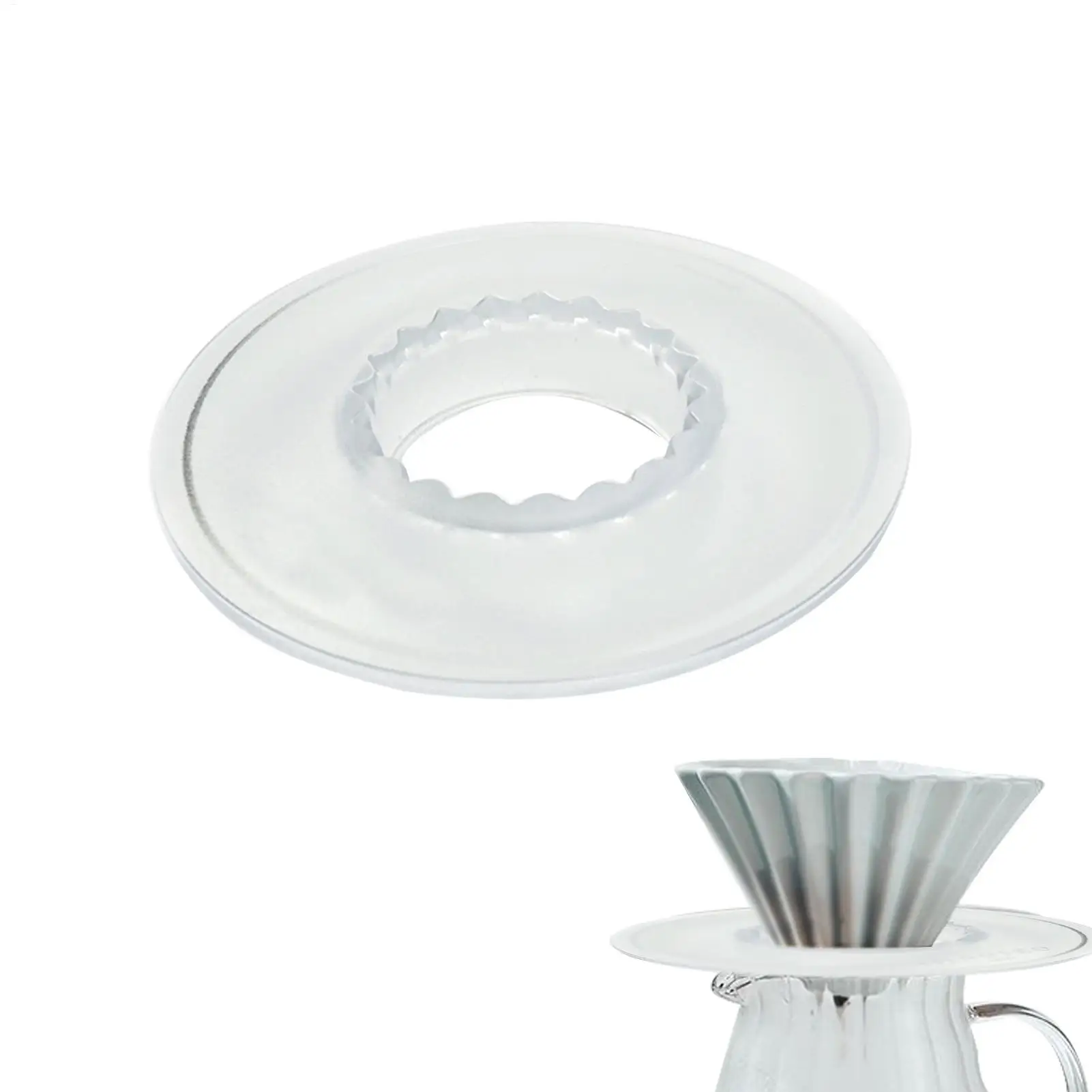Coffee Dripper Holder Resin Pour Over Cone Dripper Reusable Resin Dripper Holder For Glass Coffee Drippers