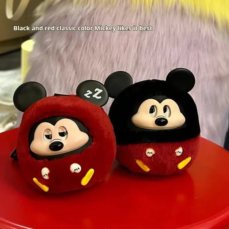 

Miniso Disney Микки Маус Fun Collision Series Виниловая плюшевая слепая коробка Брелок Милый Коллекционный сюрприз Подарочная игрушка для женщин и девочек