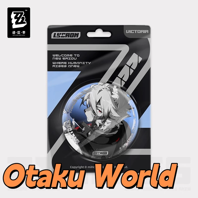In stock Otaku Zenless Zone Zero ZZZ Corin Von Lycaon Alexandrina Ellen Joe Reflective badge Victoria Housekeeping Mihoyo