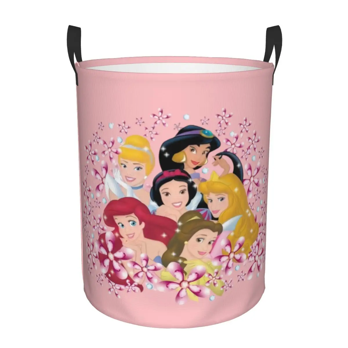 Elena Of Avalor Adventure Laundry Basket Collapsible Anime Inspirational Clothes Toy Hamper Storage Bin for Kids Nursery