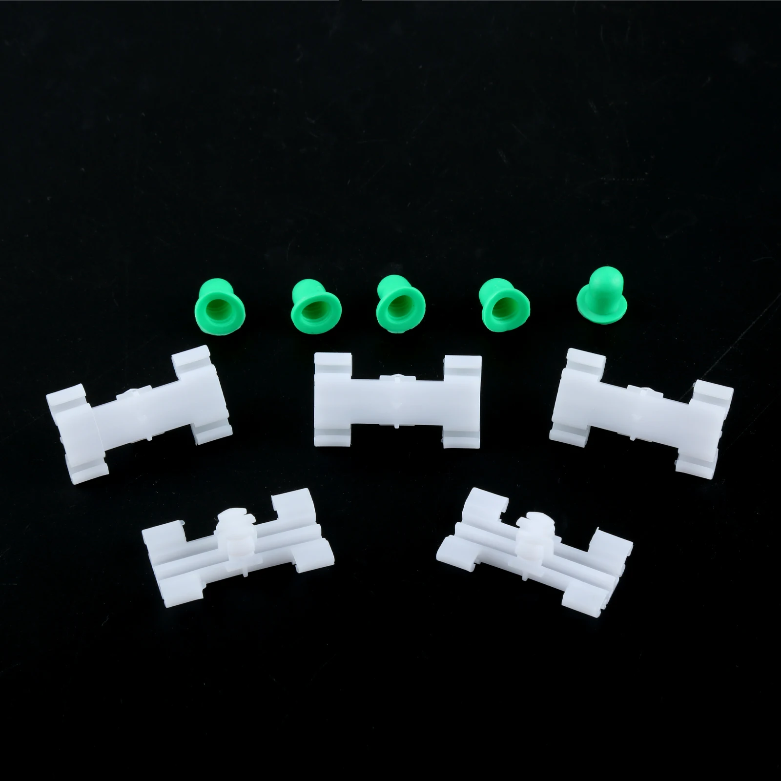 10pcs Plastic Car Side Molding Clip Auto Door Bumpstrip Retaining Fastener Clips for BMW E46 51138231130 Interior Accessories