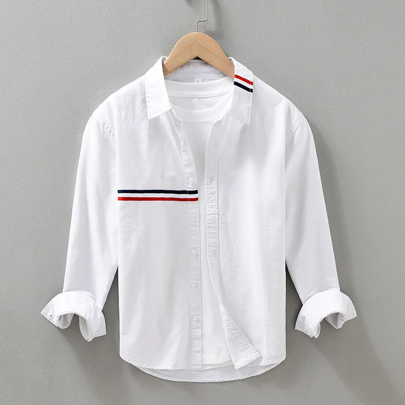 Frühling Aummer New Business formelle Hemden Männer Kleid Streetwear schlanke Männer Hemd lässig Langarm Smoking Shirt Marke Kleidung Tops