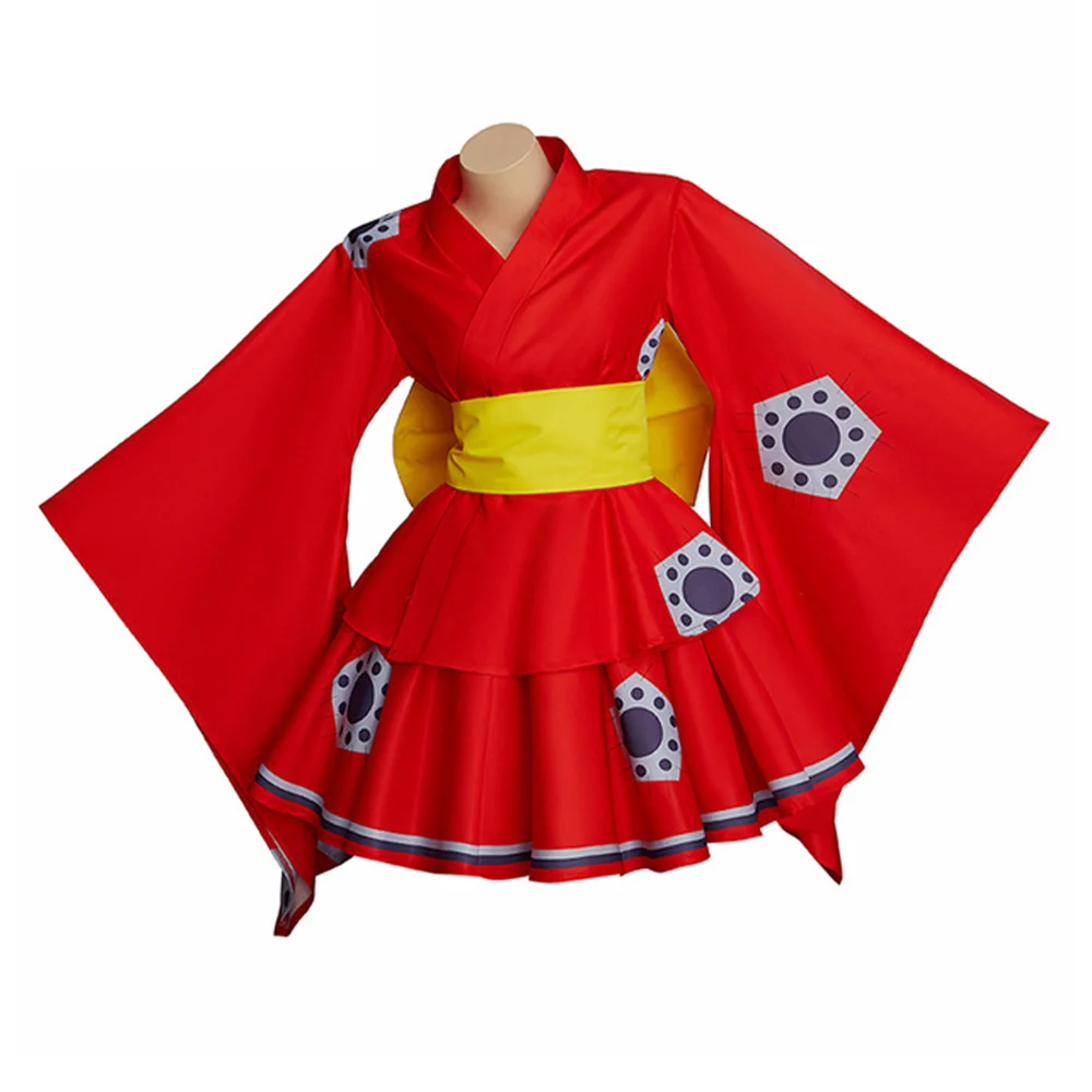 Anime Luffy Cosplay Costume Outfits Women Lolita Dress Halloween Carnival Party Outfits