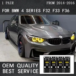 Xenon Headlight Yellow Daylight 63117263051 Led Modules For BMW 4' F32 F82 M4 F33 F83 M4 F36 Gran Coupé Superbright Yellow DRL