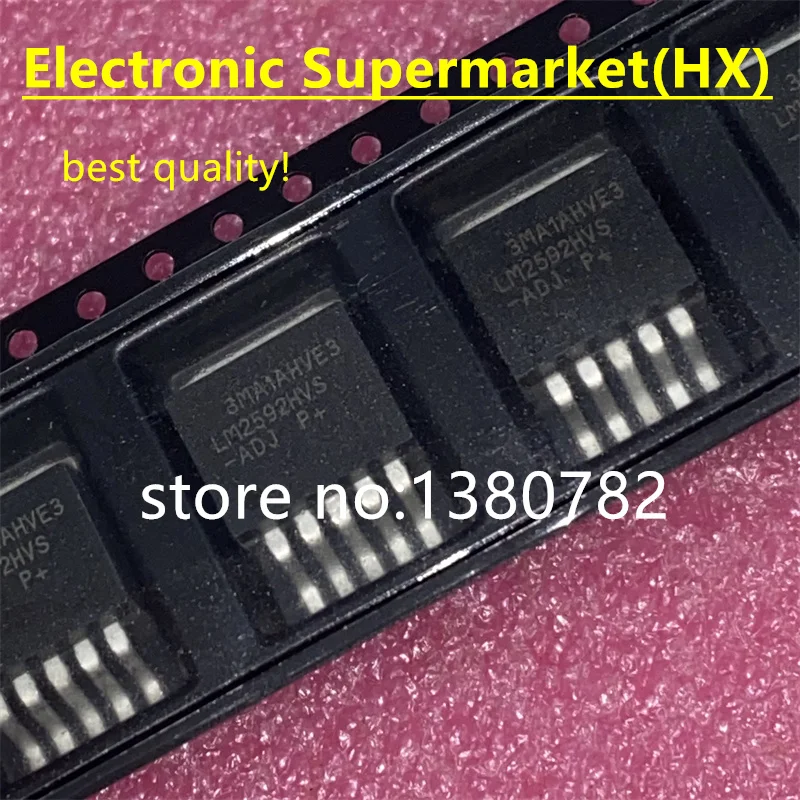 Free Shipping 10pcs-50pcs/lots LM2592HVS-ADJ LM2592HVS LM2592 TO263-5 IC In stock!