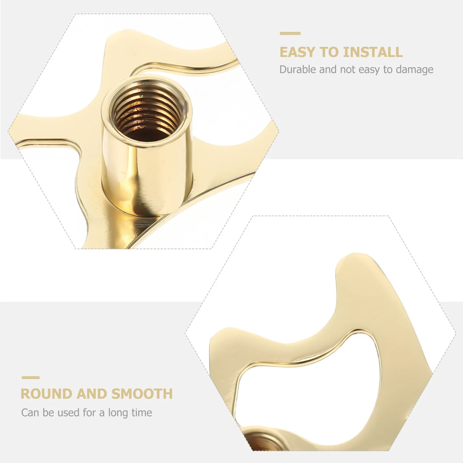 

Набор из 3 профессиональных наконечников для снукерного кия из нержавеющего алюминиевого сплава, компактный дизайн, аксессуар для бильярда для контроля над кием