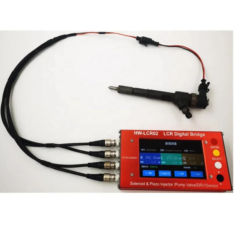 Multifunctional simulator HW-LCR02 LCR digital bridge  fuel solenoid piezo injectors pump valve LCR tester