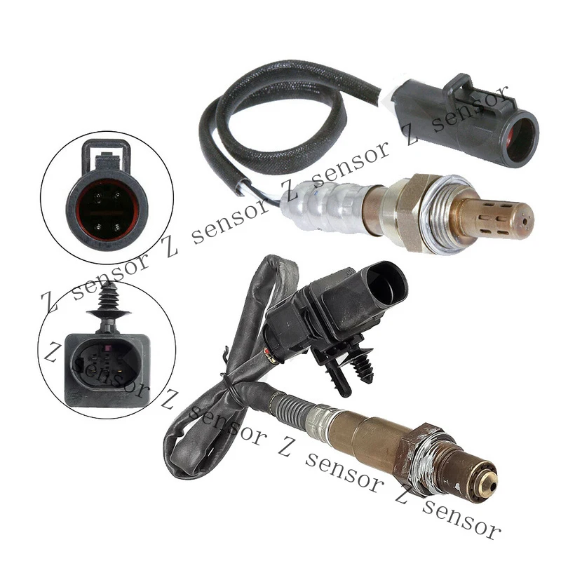 Z+ 4PCS Up+Downstream Oxygen Sensor For 2009-2010 Ford Flex  2010 Ford Edge 3.5L