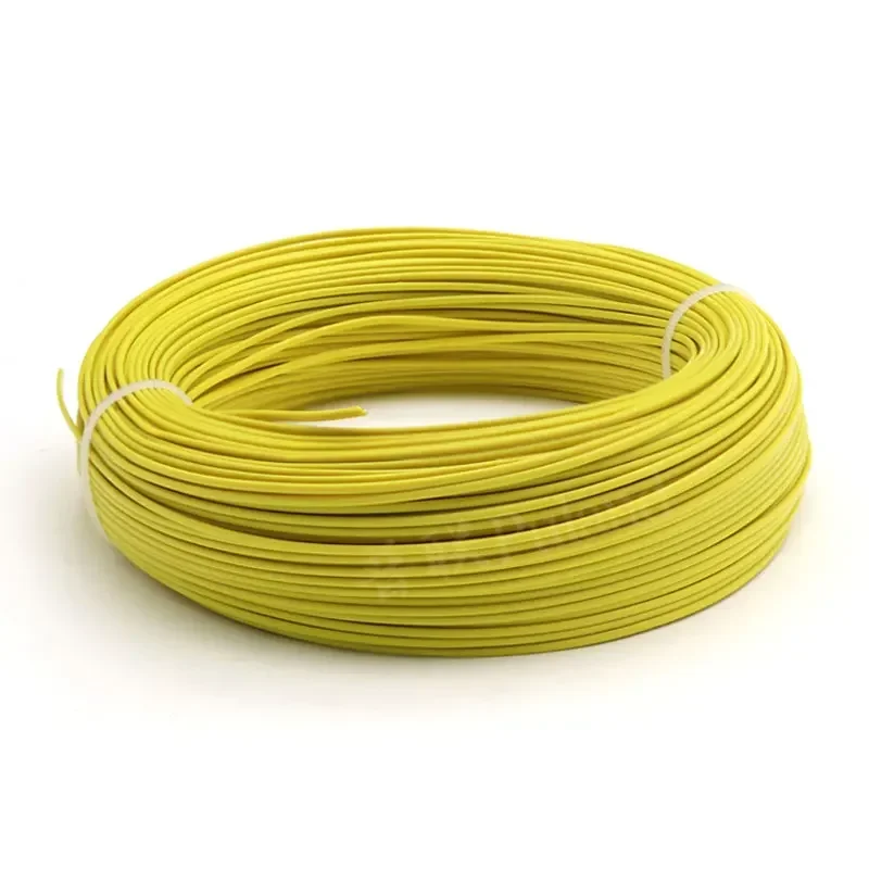 2/5/10/50/100M K J T Type Thermocouple Wire 2 Cores PTFE Insulator Shielded Line High Temperature Measuring Compensation Cable