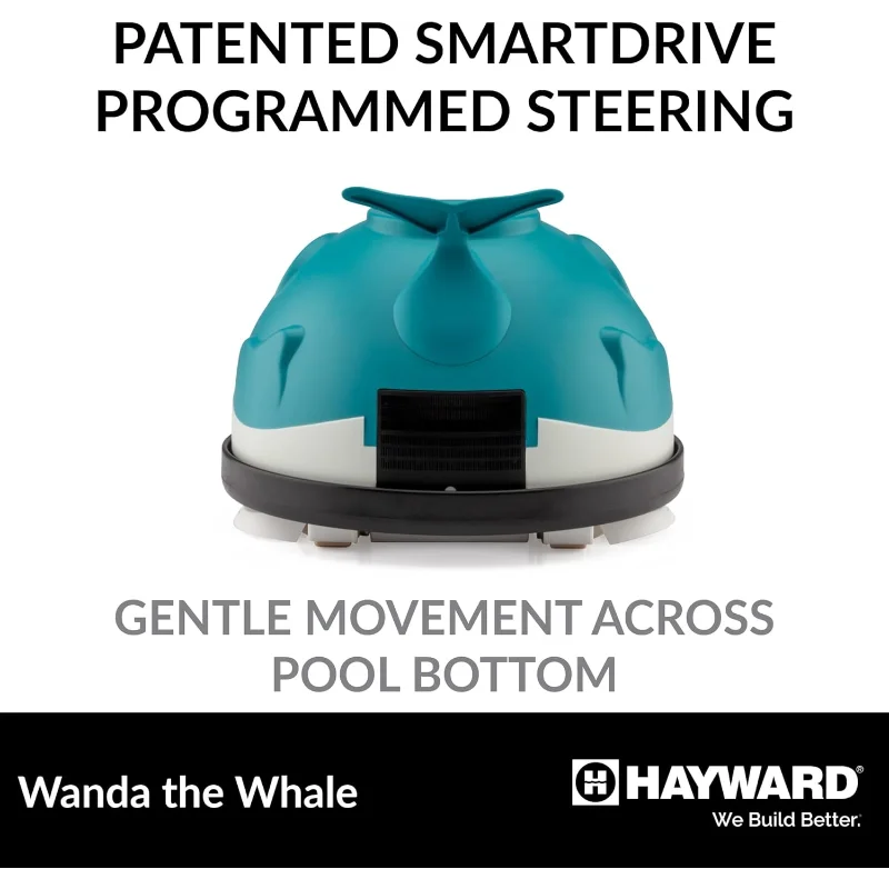 Hayward W3900 Wanda the Whale Above-Ground Suction Pool Cleaner for Any Size Pool (Automatic Pool Vacuum)