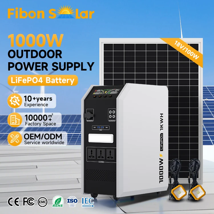 Hot Selling Home Use Camping Use Multifunctional Off-Grid Solar System 1KW 2KW 3KW Portable Solar Power Station