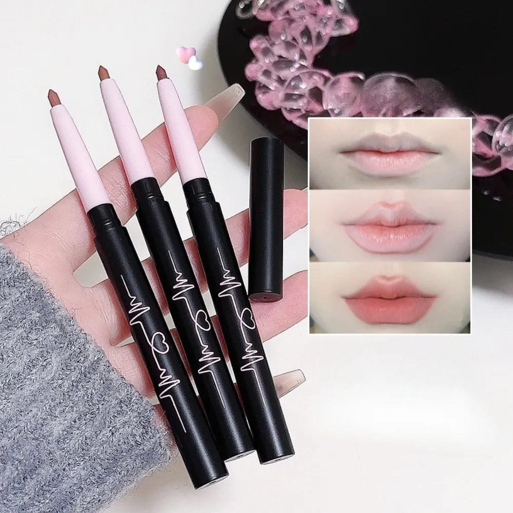 1Pc Matte Lipliner & Lippenstift Set Wasserdicht Langlebig Lip Make-Up Weiche Matte Farbe Rendering frauen Make-Up kosmetik Großhandel