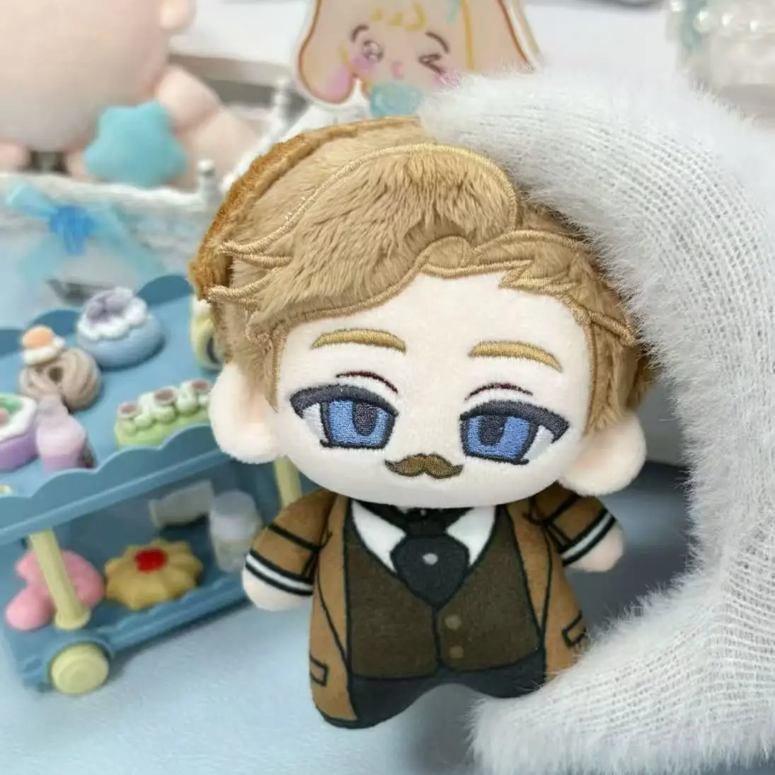 Customized 10cm Sherlock Holmes Mini Plush - BBC Series Cute