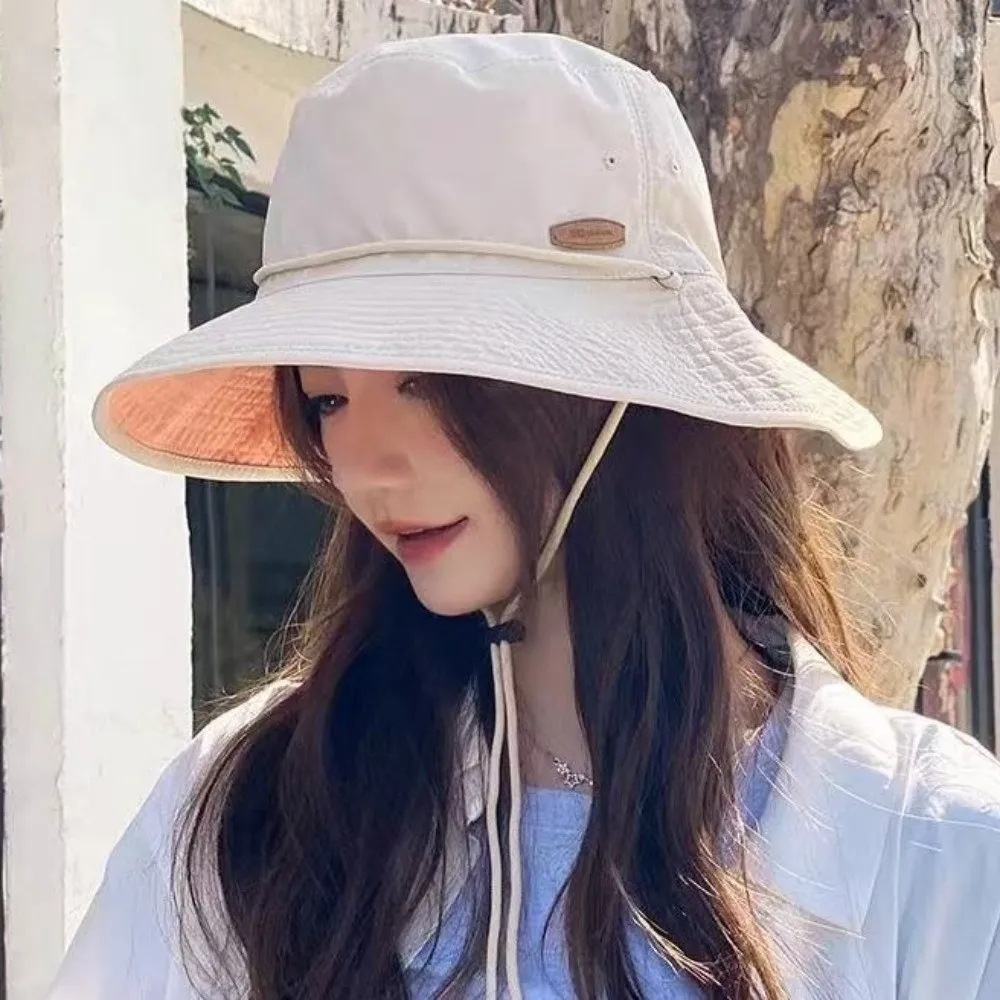Gifts Adjustable Women's UV Protection Sun Hat UV protection Reversible Sun Cap Sunscreen Tools Hiking Hat