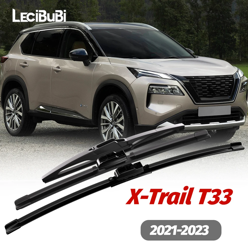 1 Satz vordere und hintere Scheibenwischerblätter Scheibenwischer für Nissan X-Trail T33 2021–2023 2022 Zubehör