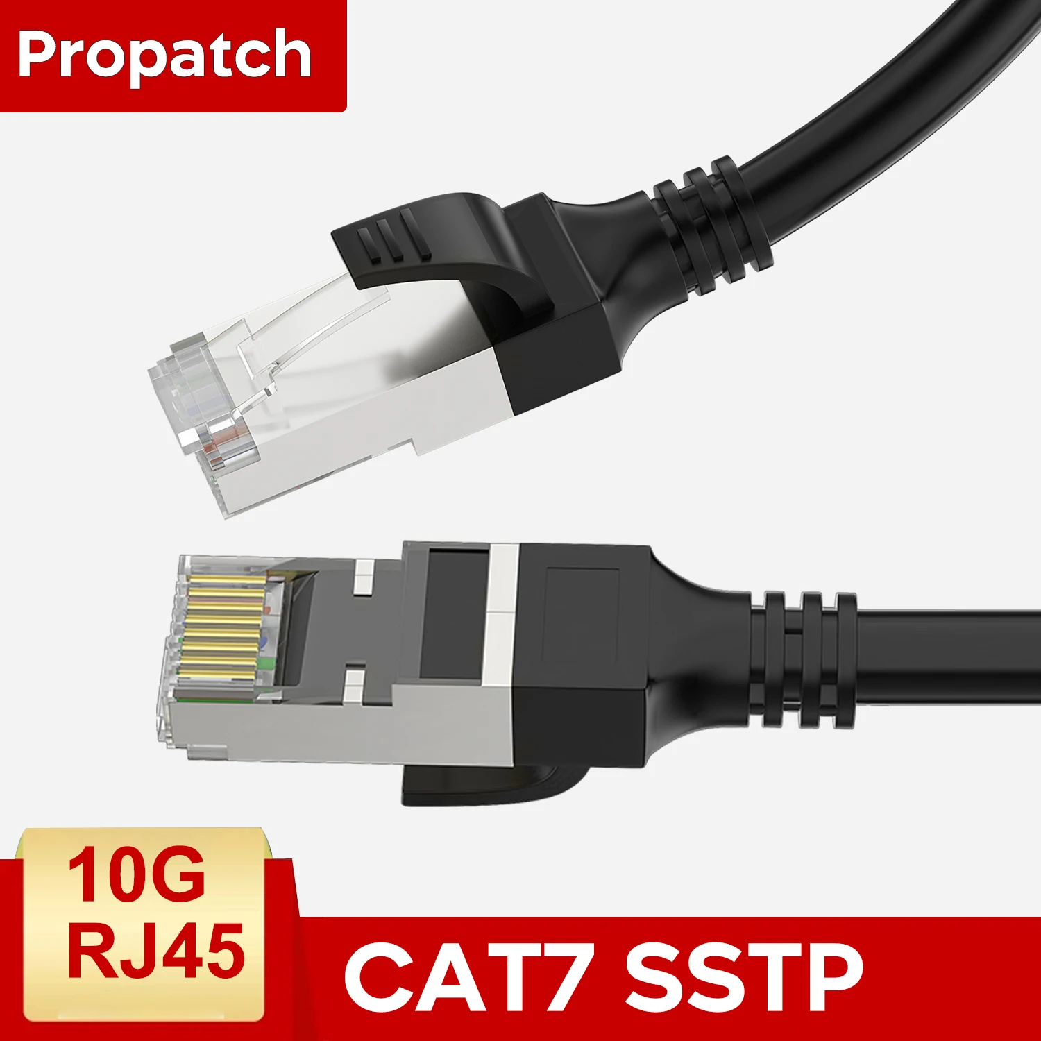 Propatch CAT7 RJ45 10Gbps SSTP Ethernet Cable Lan Network Cable cable ethernet for Patch Panel to Switch Flexiable Games