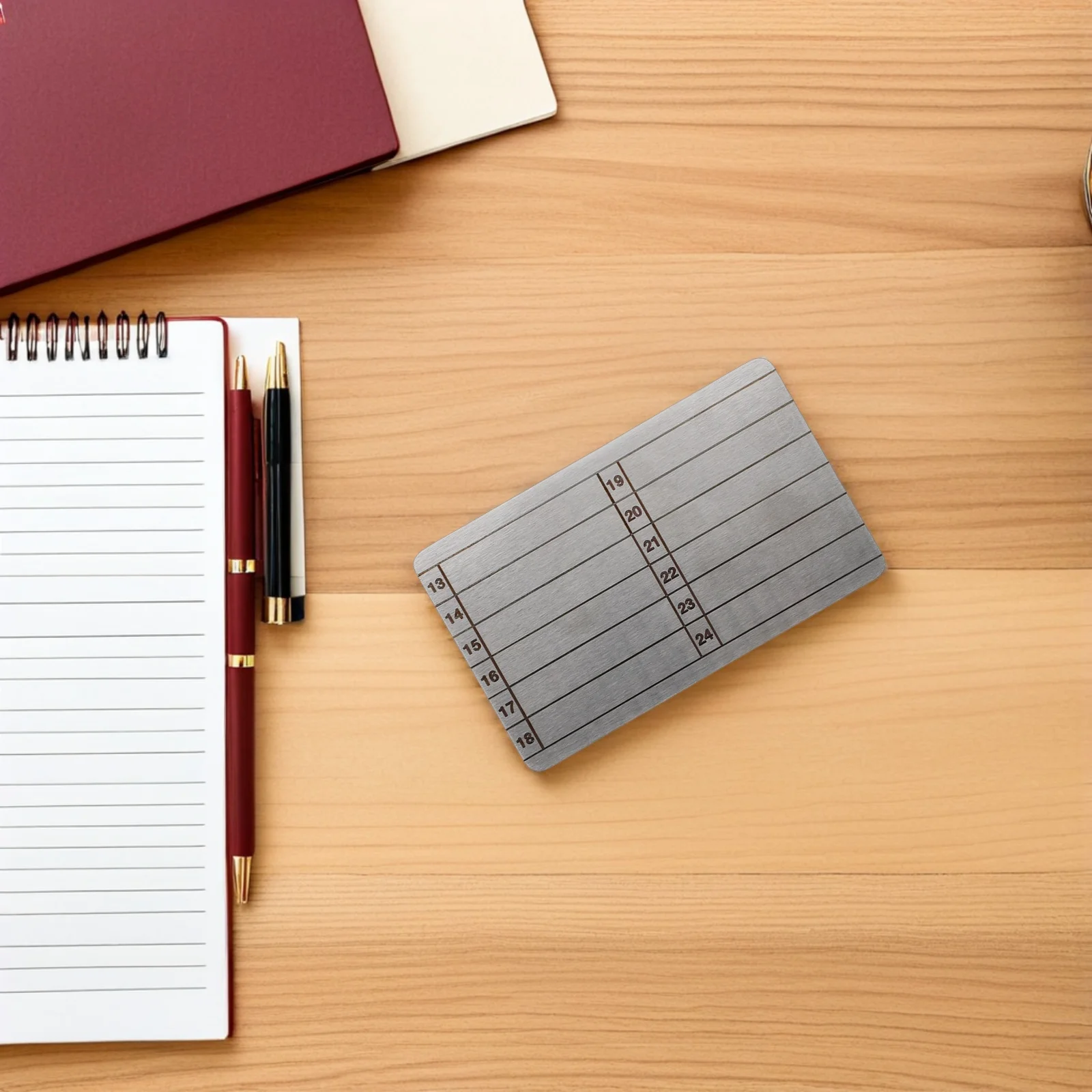 Seed Phrase Backup Plate 24-Word Steel Wallet Fireproof Waterproof Stainless Steel Storage Cold Cryptography Backup Recovery