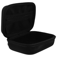 1pc Small Camera Bag Diy Grid Design Hard Shell Case For Digital Devices Portable Travel Outdoor Storage Foam-Lined Durable