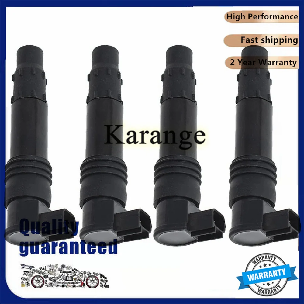 

Комплект из 4 катушек зажигания 129700-4400 F6T568 129700-3960 33410-34E00 33410-24F00 для SUZUKI GSXR600 750 1000 1300 GSX650F 1999-2015