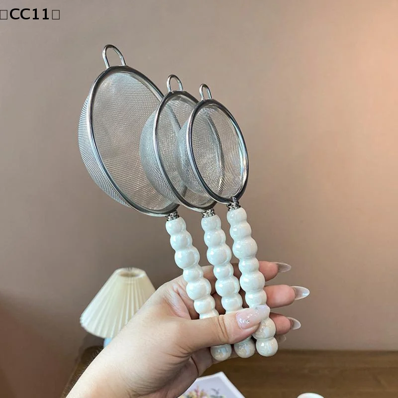 Tea Strainer With Pearl Cerami - Nettle Leaf Tea ulasan dan harga