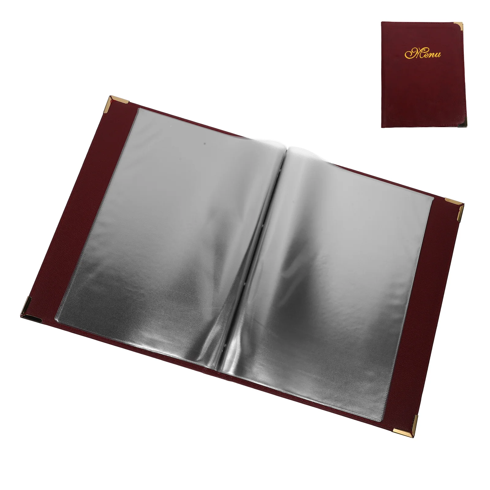 

A4 Menu Book Restaurant Use Clear Meal Price Folder Creative Cover Hotel Bar Display Commercial Furniture Dining