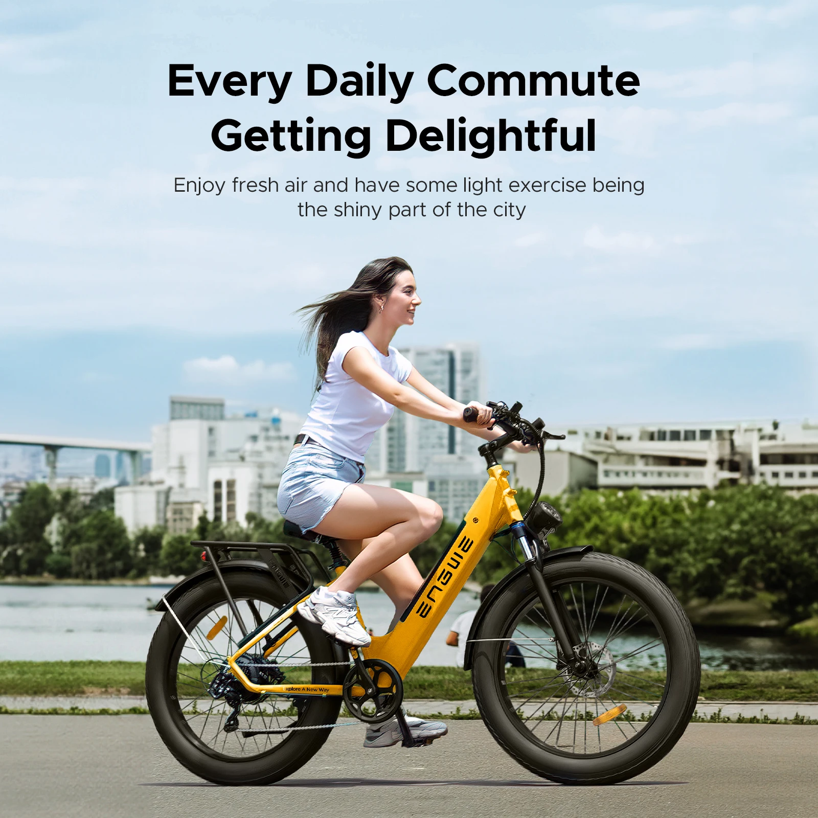 Kép 7: ENGWE E26 Szent 26 hüvelykes Elektromos Bicaj vel bejárati Abbahagyás 250W motoros 16AH Akkumulátor 25KM/H 7-speed Vízépítéstan Diszkosz Fékez