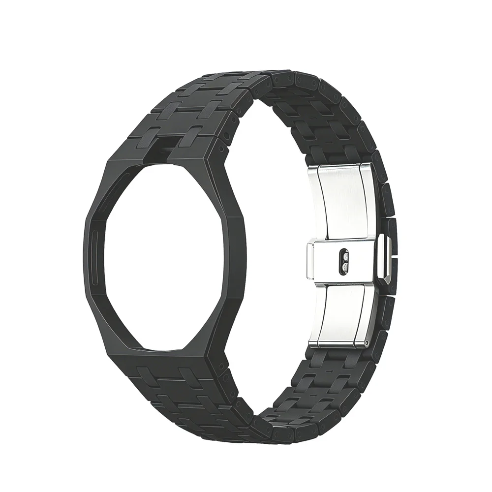 Ceramic Strap for Swatch X AP Royal Pop Pocket Watch Changer to Wristwatch Band Modification Kit Wristband Bioceramic Strap&Case - view 6