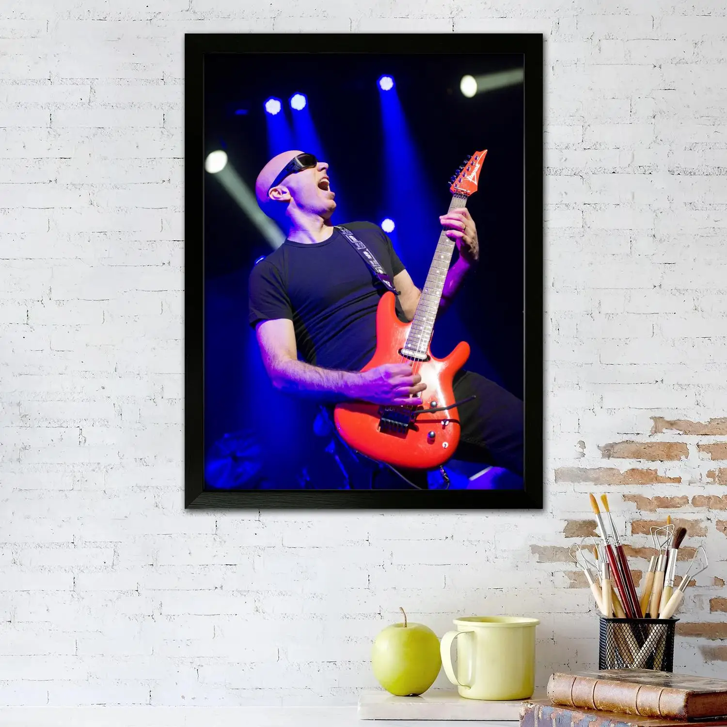 Joe Satriani Poster Prints Wall Art Canvas Painting Poster For Modern Family Living Room Home Decor