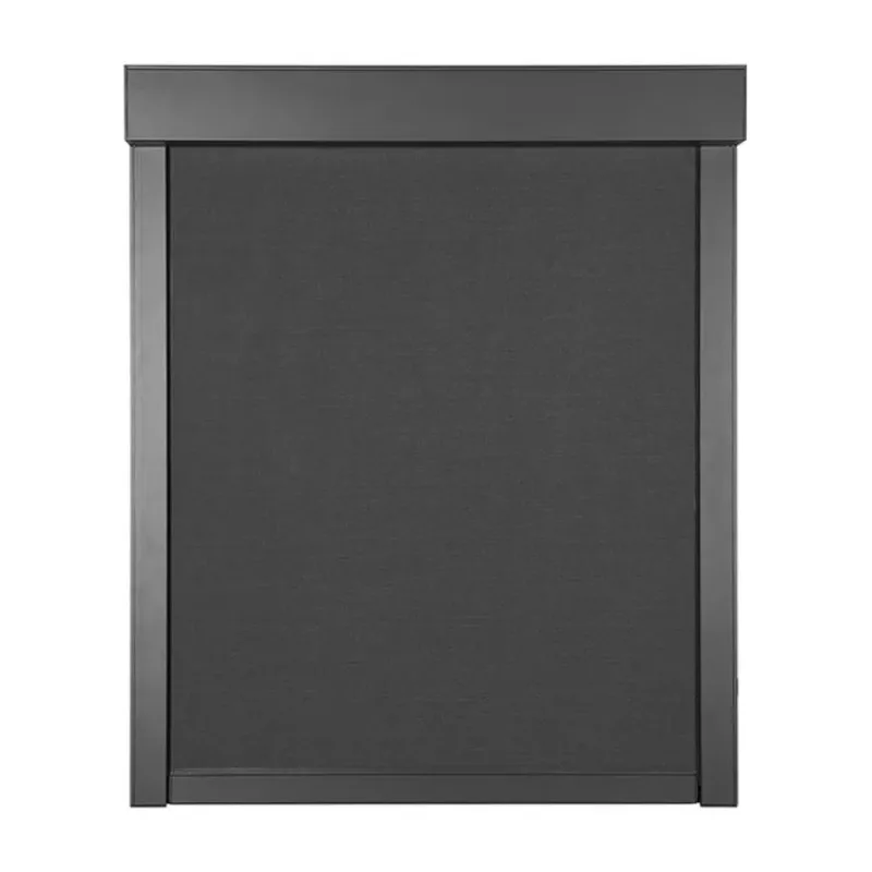 Terrace Outdoor Shade Outdoor Windproof Roller Blinds Electric Screen Sunshade and Terrace Balcony Pavilion Curtains