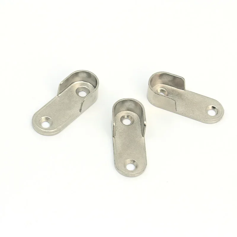 2/4/PCS Wardrobe Clothes Tube Support Closet Rod Pole End Bracket Thickening Holder Cupboard Hardware Furniture Accessories