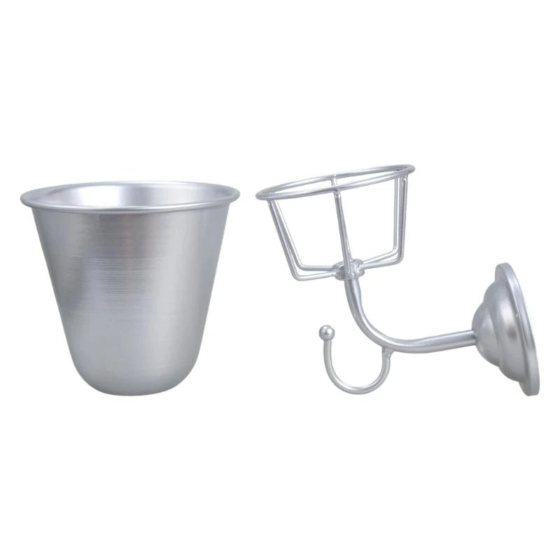 

Vintage Metal Wall Container Vase Wall Vessel Organizers for Sophisticated Space