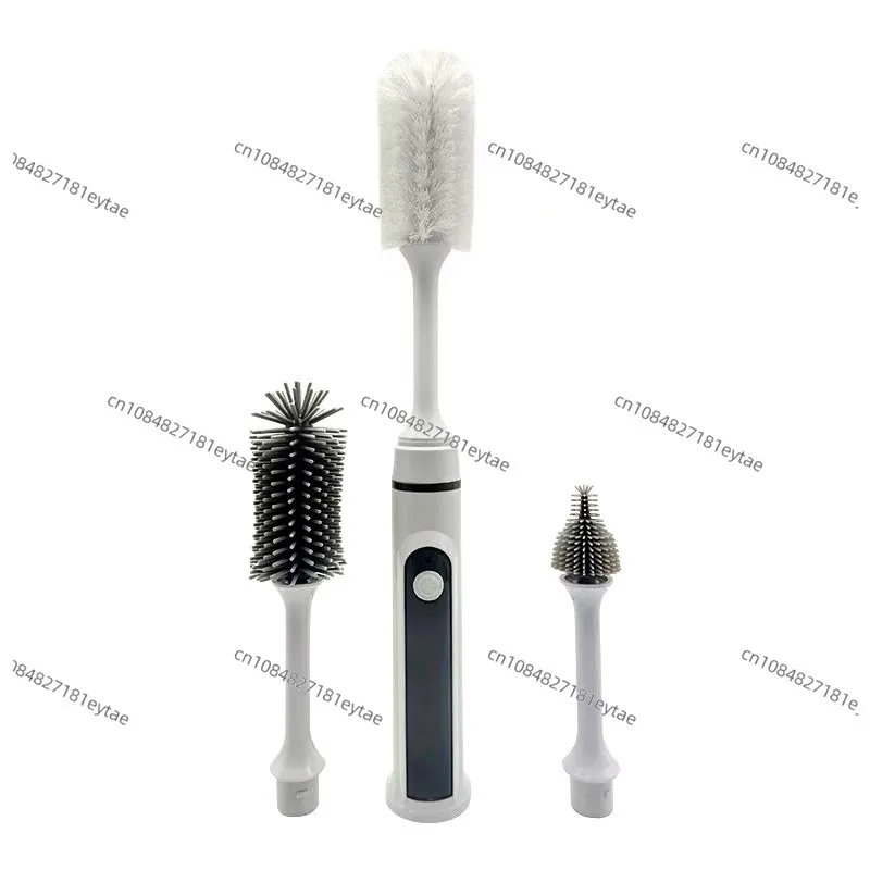 High-power electric cleaning brush multi-functional household kitchen and bathroom brush cup
