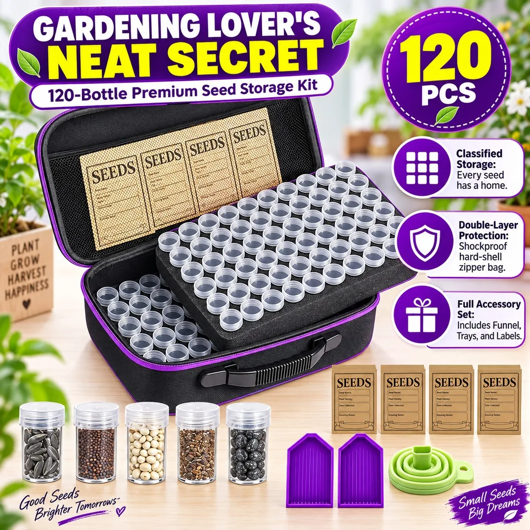 120/60/30 Bottle Diamond Art Storage Container with Accessories and Tools, Portable Bead Storage Boxes for Diamond Painting