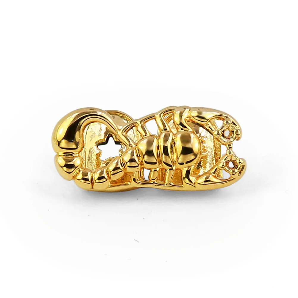 Scorpion Design Single Tooth Grillz Teeth Jewelry Hip Hop Mouth Accessory Streetwear Fashion Jewelry Wholesale Dropshipping