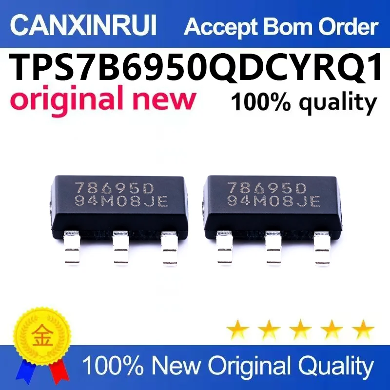 （5pcs-10pcs）Brand new original TPS7B6950QDCYRQ1 SOT-223-4 low voltage drop regulator (LDO) chip