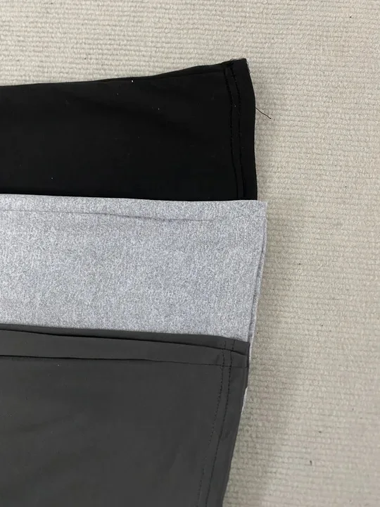 Hochelastische Hose mit Umschlagbund und ausgestelltem Bein, Kontrastfarbener Bund, Schlanke Bootcut-Hose für Teenager, Damen, Yoga, Tanz, Wochenend-Styling-Outfit – Detail 9