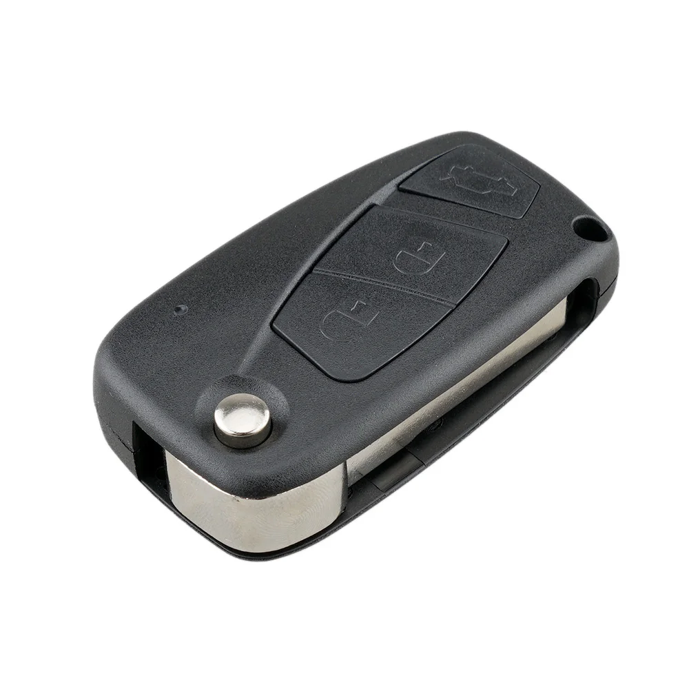 New 3 Button 3 BTND And Key Replacement 3 Button Car Remote Flip Key Shell Case Fob Cover For Fiat 500 Panda Stilo Ducato Pun