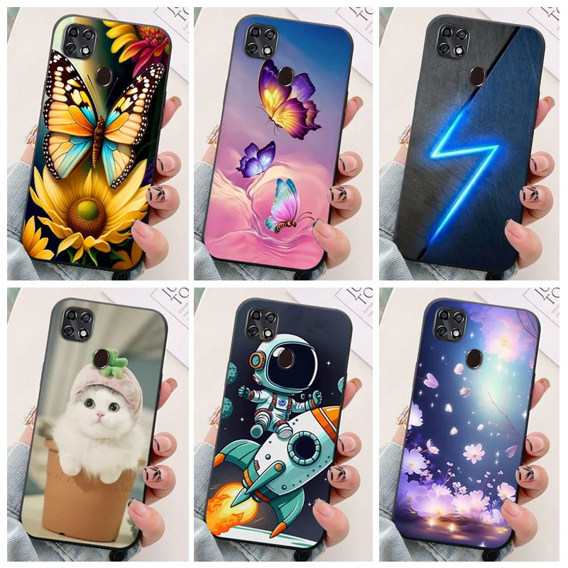 

For ZTE Blade 20 Smart Phone Case astronaut Silicone Back Cover For ZTE Blade 10 Smart V2020 Vita Funda Coque Blade20 Smart Capa