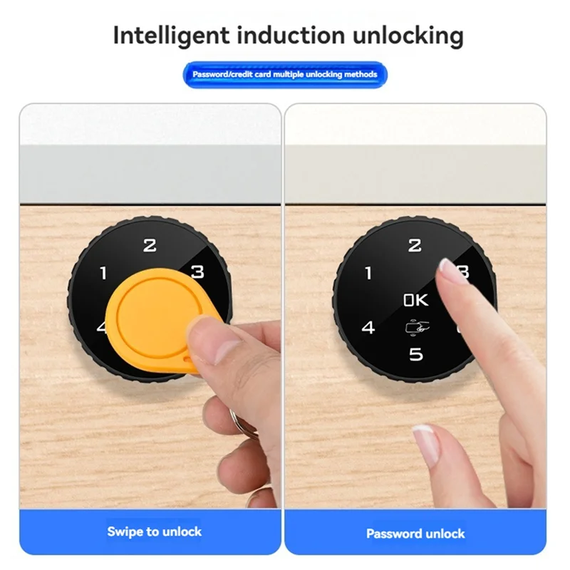 

A42Z-Touch Screen Password Lock For Cabinet Mailbox File Sauna Drawer School Lockers Furniture Privacy Lock